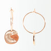 orecchini argento oro rosa ikado milano