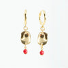 orecchini argento oro ikado milano
