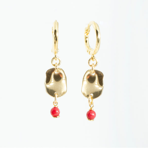 orecchini argento oro ikado milano